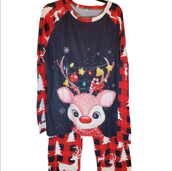 🎁New Men's Christmas Pajamas Size XL - Picture 4 of 7